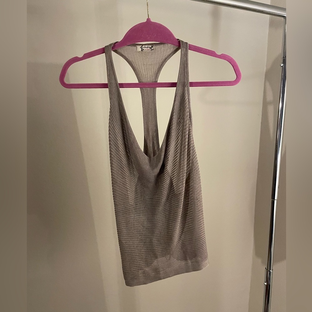 Intimately FP slinky racerback crop top